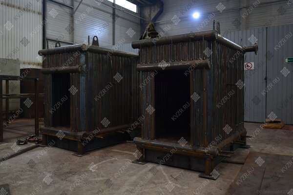 Изготовление промышленных котлов КВД-1.2 МВт на дровах