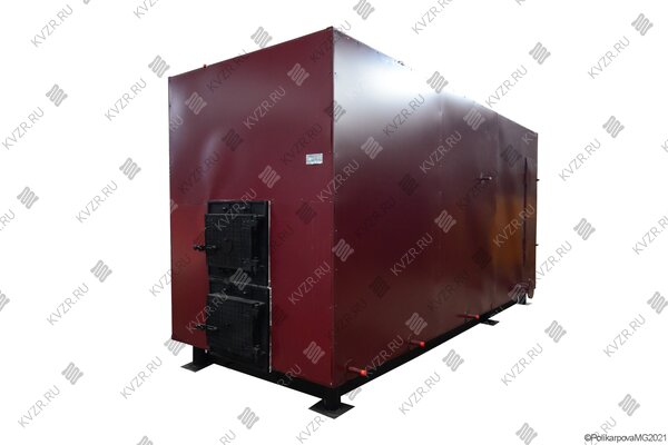 Котел КВД 1.3 МВт на дровах