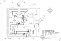 Схема подключения и монтажа водогрейного промышленного котла 600 кВт на естественной тяге