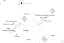 Схема парового котла Е-0.5-0.9 М мазутного